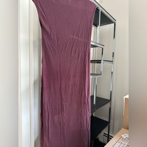 Silence and noise asymmetrical dress